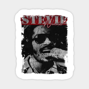 TEXTURE ART - Stevie Wonder Magnet