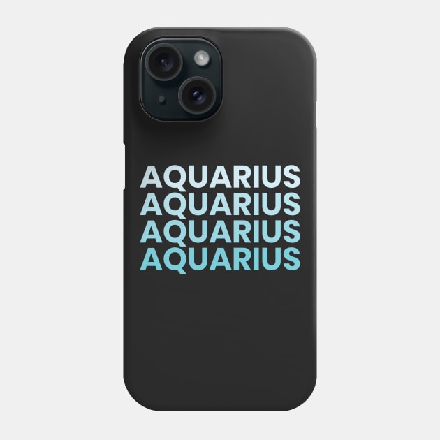 Aquarius Phone Case by gnomeapple