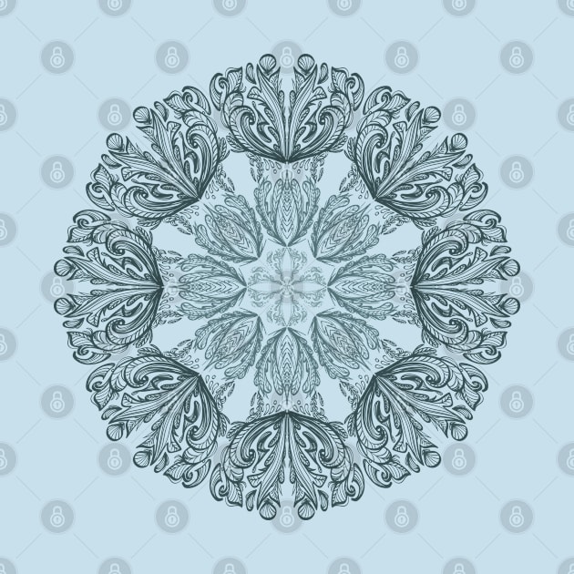 Foliage Mandala by MareveDesign