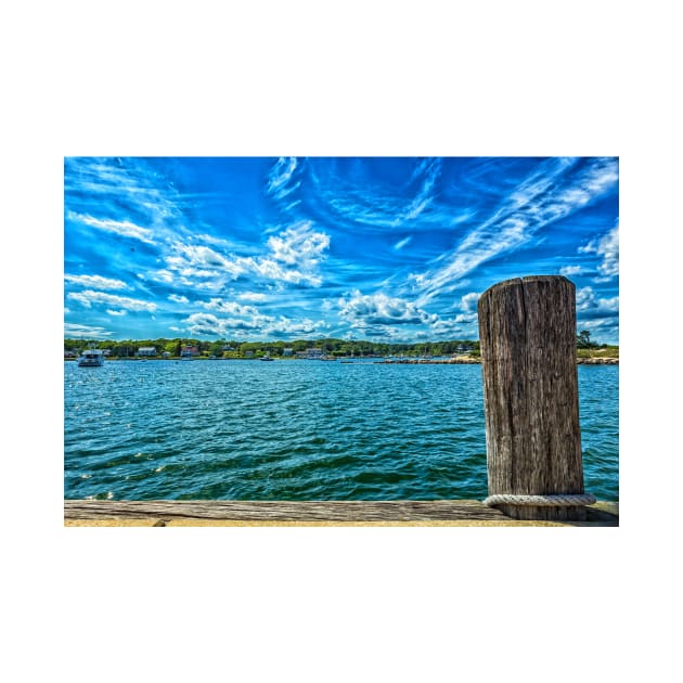 Oak Bluffs Harbor, Martha's Vineyard by Gestalt Imagery