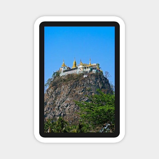 Mount Popa, Burma. Magnet by bulljup