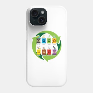 'Recycling Garbage Trash Truck' Awesome Truck Gift Shirt Phone Case