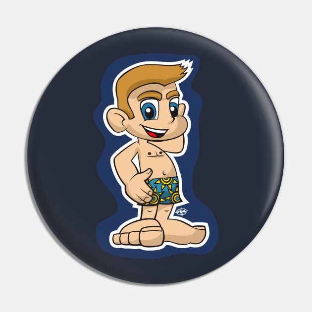 Beach Boy Pin by MBK