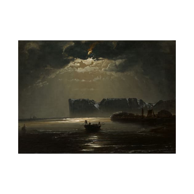 The North Cape by Moonlight by Peder Balke by Classic Art Stall