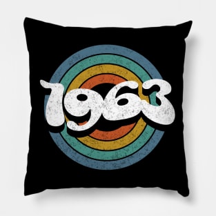 1963 Vintage Pillow