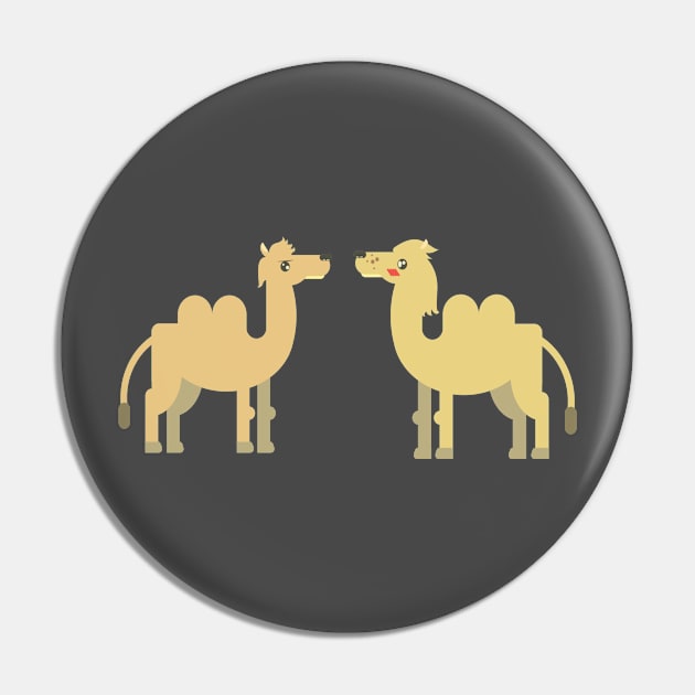 Happy Camel Pin by Winterplay