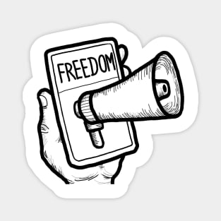 Freedom of Speech Internet Magnet