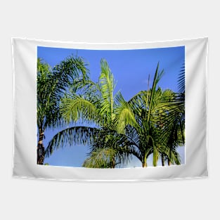 Palm Tree Abstract Tapestry