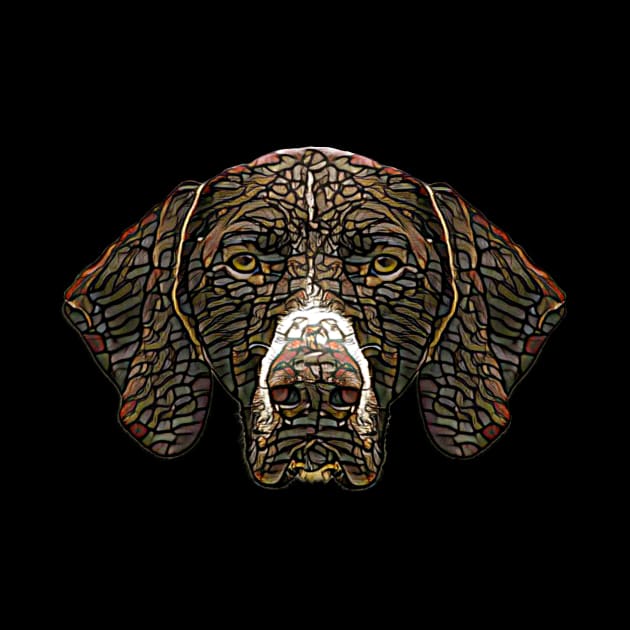 German Shorthaired Pointer Face by DoggyStyles