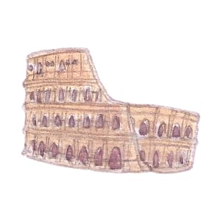 Colosseum of Rome drawing T-Shirt