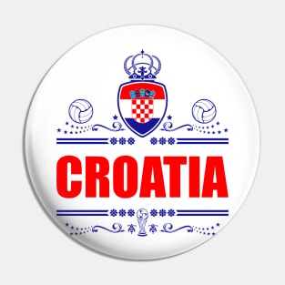 CROATIA FOOTBALL GIFTS | CROATIA VIGNETTE Pin