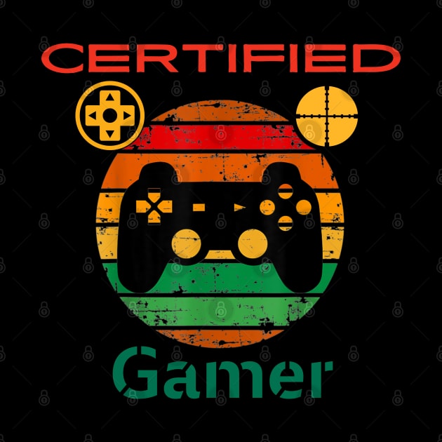 certified gamer by Qurax