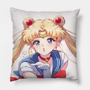 Sailor Moon Blowing a Kiss Pillow