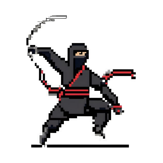 Pixel Ninja 3 by Bishop Creations