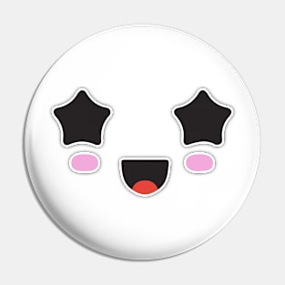 Kawaii star eyes face Pin