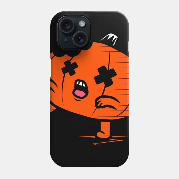 Zombie Pumpkin Phone Case by krisren28