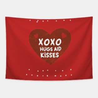 XOXO: Hugs and Kisses Tapestry