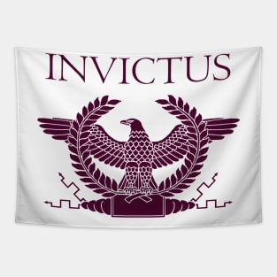 Invictus - Purple Eagle Tapestry