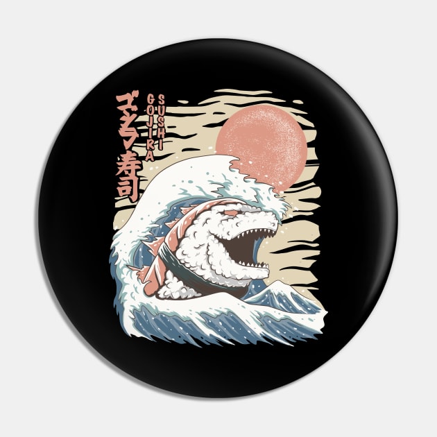 godzilla sushi off kanagawa Pin by opoyostudio