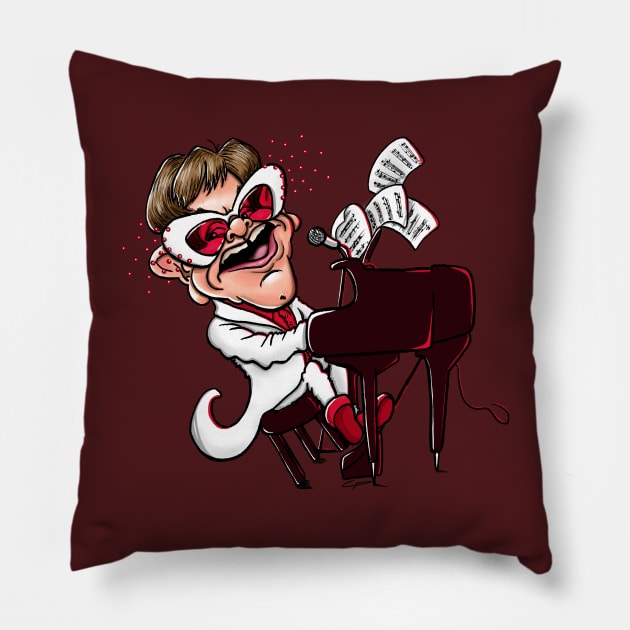 Rockin' Man Pillow by CalistaMCreations