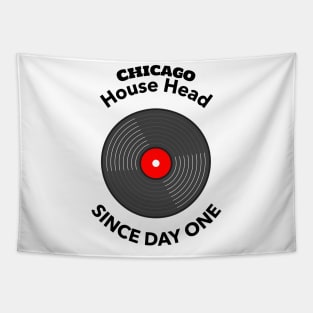 Chicago House Head for Men and Women Tapestry