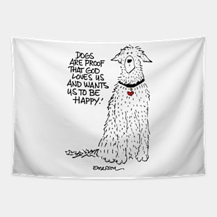 Dogs Are Proof Tapestry