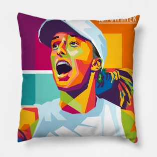 iga swiatek wpap Pillow