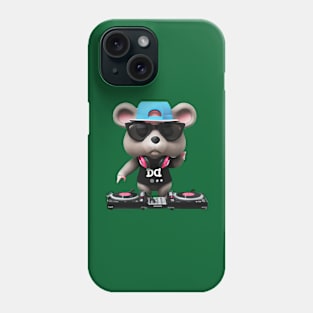 DJ'ing Rat Phone Case