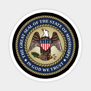 Seal of Mississippi (2014–present) Magnet