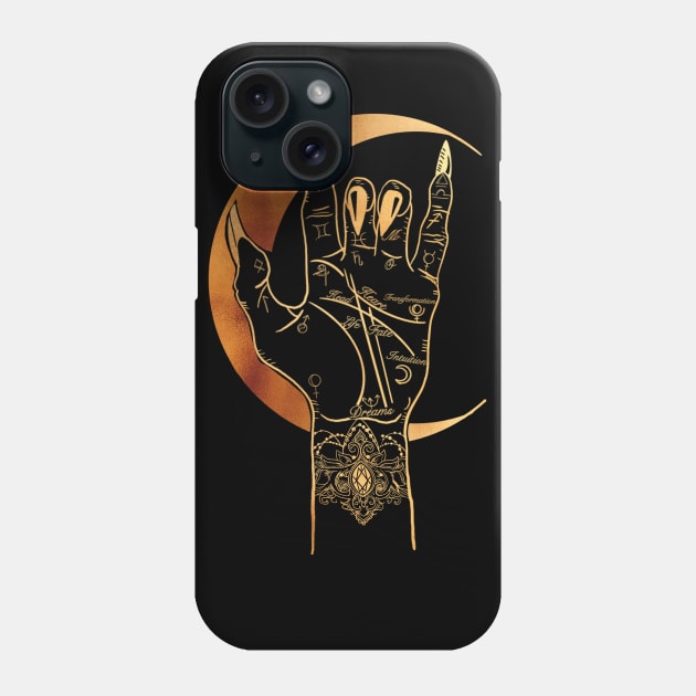 Palmistry Phone Case by theroseandraven