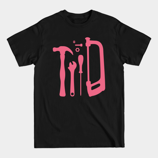 Disover Pink Bubble Gum Tools - Pink Lover - T-Shirt