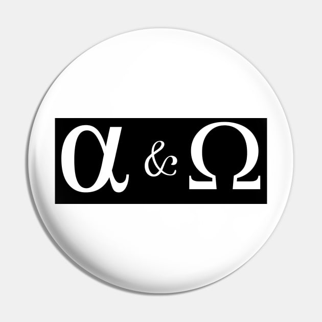 Alpha & Omega Pin by RedemptionApparelEph1.7