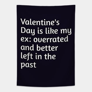 Funny valentines day joke Tapestry