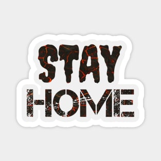 T-shirt STAY HOME Magnet