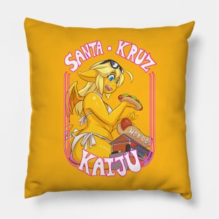 Kaiju Dragon Girl! Pillow