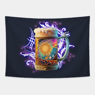 "Day and Night" Beer Tapestry