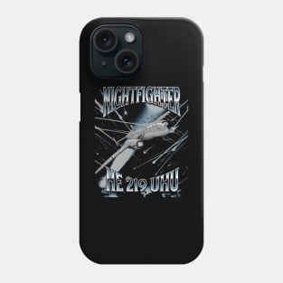 WW2 Airplane HE-219 World War Two Night Fighter Pilot Phone Case