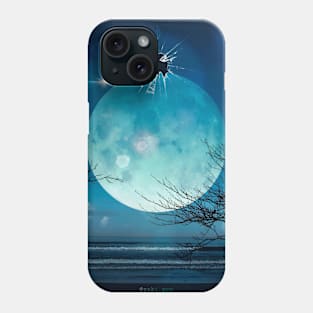 Blue Moon Vibes Phone Case