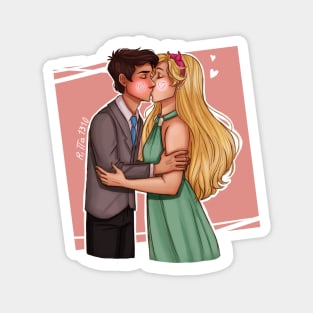 Star and Marco first kiss Magnet