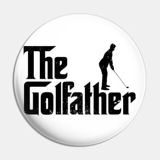 THE GOLFATHER - Creative Gift Idea for Golf Players, Fathers day Mafia Movie Parody gift Pin