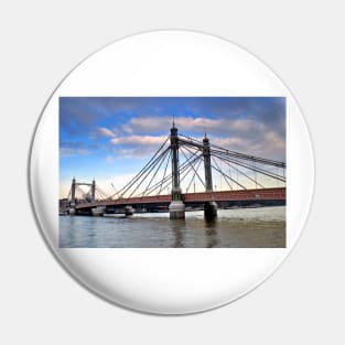 Albert Bridge River Thames London Pin