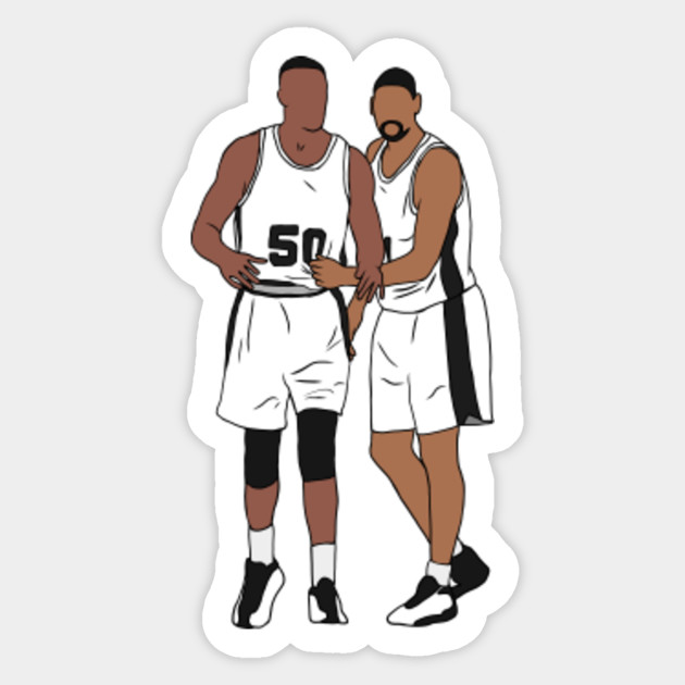 David Robinson And Tim Duncan