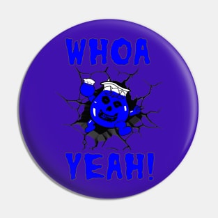 Ghoul Aid - Whoa Yeah! Crimson Ghost Mashup Blue Pin