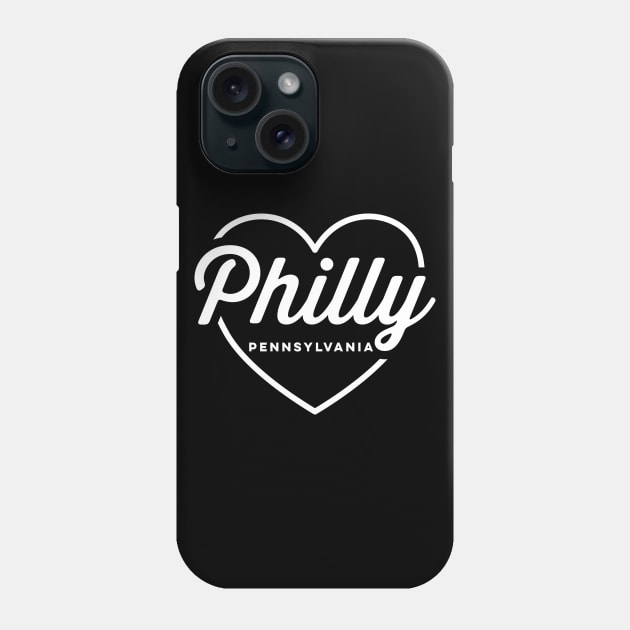 Philly Pennsylvania Love Phone Case by DetourShirts