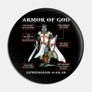 Armor Of God Pin