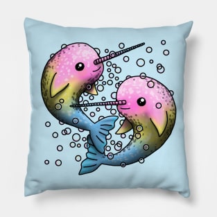 Pan Narwhals Pillow