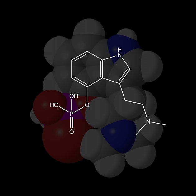 Psilocybin Molecule Chemistry by ChemECool