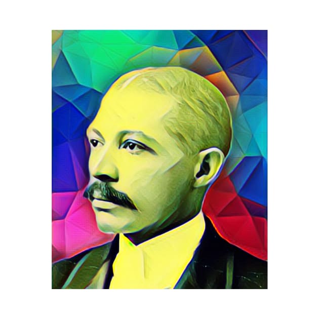 George Washington Williams Colourful Portrait | George Washington Williams Artwork 7 by JustLit