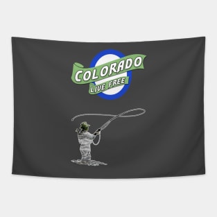 Colorado Fly Fishing Tapestry