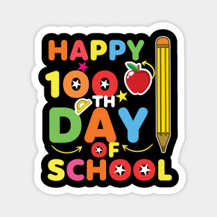 100th Day of School Teachers Kids Child Happy 100 Days Magnet